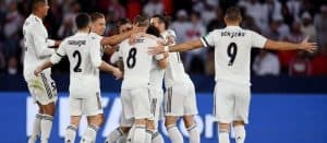 Real Madrid fc soccer team 2019