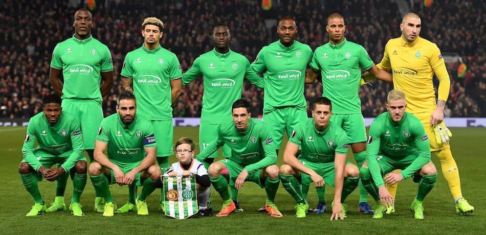 Saint-Étienne soccer team 2019