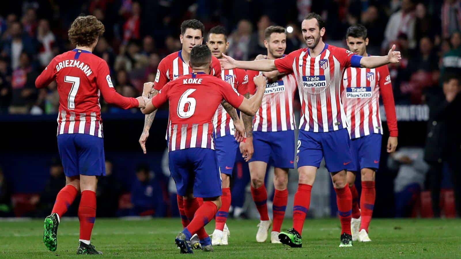 ATLETICO MADRID fc soccer team 2019