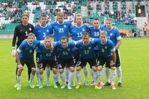 ESTONIA NATIONAL FC SOCCER TEAM 2019