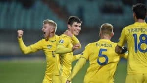 UKRAINE NATIONAL FC SOCCER TEAM 2019