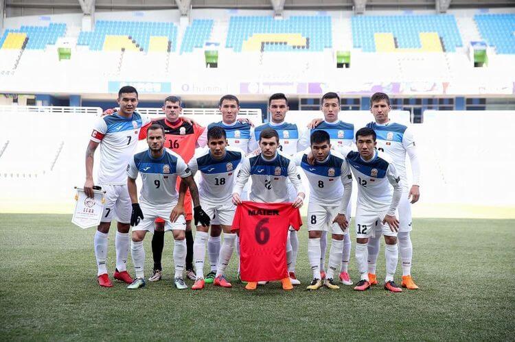 kyrgyztan national fc soccer team 2019