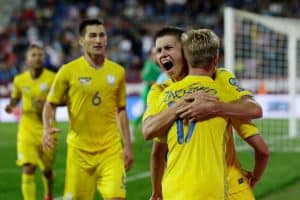 UKRAINA NATIONAL FC SOCCER TEAM 2019