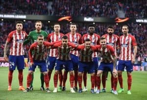 ATLETICO MADRID football team 2019